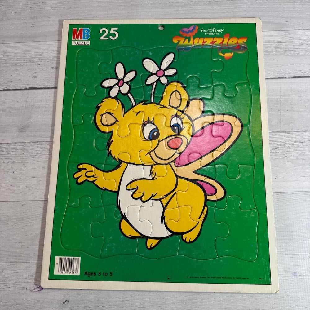 Vintage Disney wuzzles frame‎ puzzle